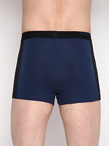 Image of RUPA FRONTLINE Colors Men's Front Open Athlefit Mini Trunks | Soft-Touch Cotton Stretch | Snug Fit | Breathable Fabric | Supporter Brief | Pack of 1