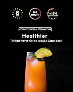 SiFENE Juicer Machine, 800W Peak Power Centrifugal Juice Extractor with 3 Inch Wide Mouth Chute, 3 Speed Control for Fruit and Vegetable, Compact Stainless Steel Juicer for Small Kitchen