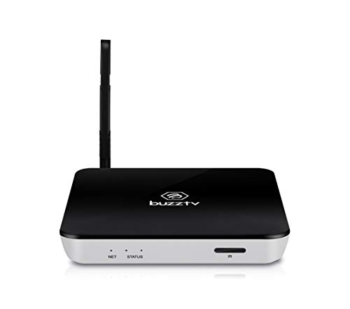 Buzztv XPL3000 Platinum (noir/argent) Android Nougat 7.1.2 HD 4K Quad Core 2 Go de RAM