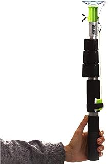 STAUBER Best Bulb Changer with PowerLatch Extension Pole (Large Suction, 4 Feet)