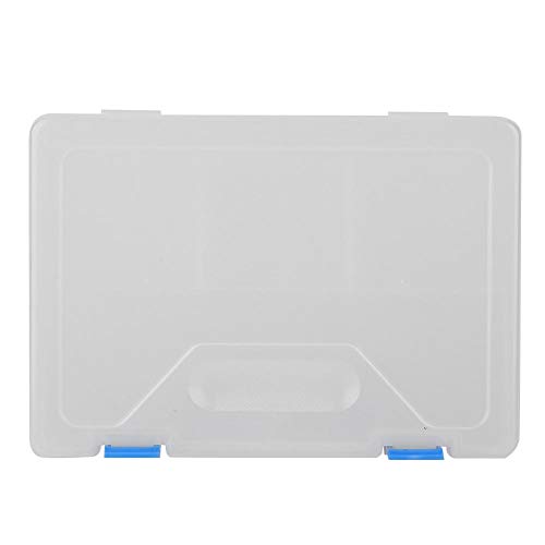 Preisvergleich Produktbild Huairdum Transparente Federmäppchen, Doppelschicht Skizze Stift Aufbewahrungsbox Student Schreibwaren Schule Künstlerbedarf für Gir Student Klassenzimmer Büro Geschenk