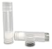 50 New 5.5ml (3/16oz) Empty Lip Balm Containers Tubes (Clear)
