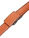 Marino Men’s Genuine Leather Ratchet Dress Belt With Automatic Buckle, Trim to Fit Enclosed in an Elegant Gift Box - Allotrope - Tan - Adjustable from 28
