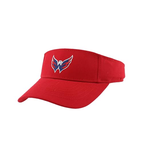 Image of ZHATS NHL Unisex-Adult NHL Officially Licensed Visor Drill Icon Team Color