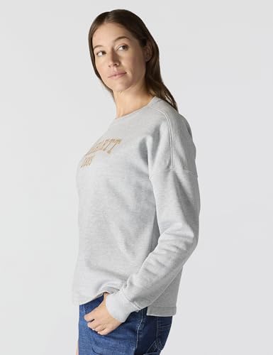 Carhartt Women's Loose Fit Midweight Graphic Sweatshirt, Heather Gray, Medium - image 2