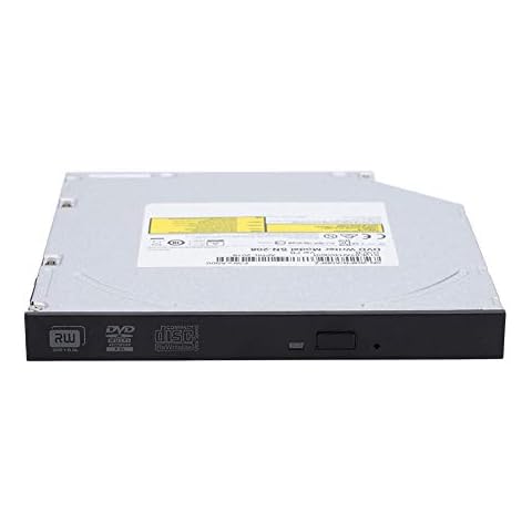 Internal Optical Drive, Laptop DVD Drive, DVD-RW CD DVD RW Rom Burner Writer, Laptop Replacement Slim PC Tray Loading, Optical Drive Device for Laptop Cover