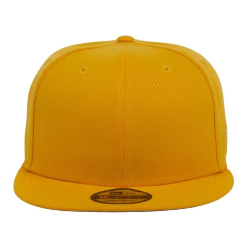 Image of New Era Blank Custom 9FIFTY Adjustable Snapback Cap Yellow