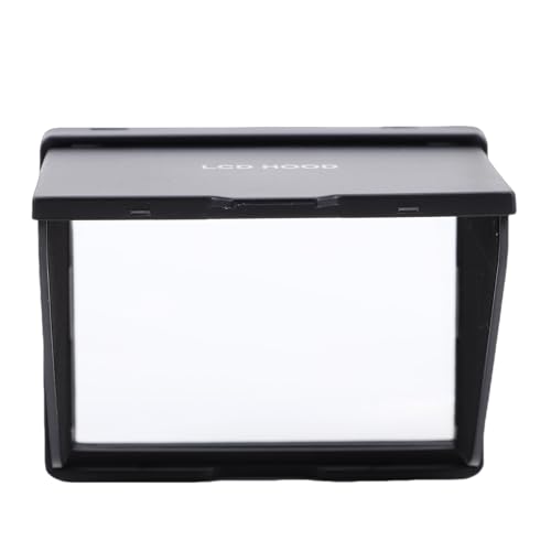 Parasol LCD antideslumbrante de 3,2" para evitar reflejos de luz solar en la cámara 4