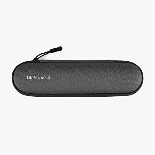 LifeStraw Water Filter Straw Carry Case for Travel and Storage; Dark Mountain Gray (Case only)