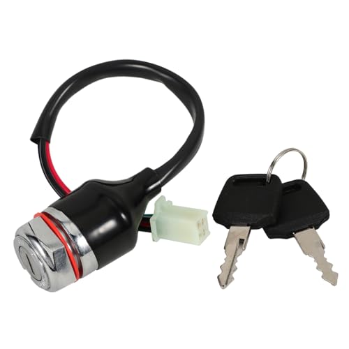 Interruptor de encendido con llave para motocicleta evita fallos de contacto eléctrico