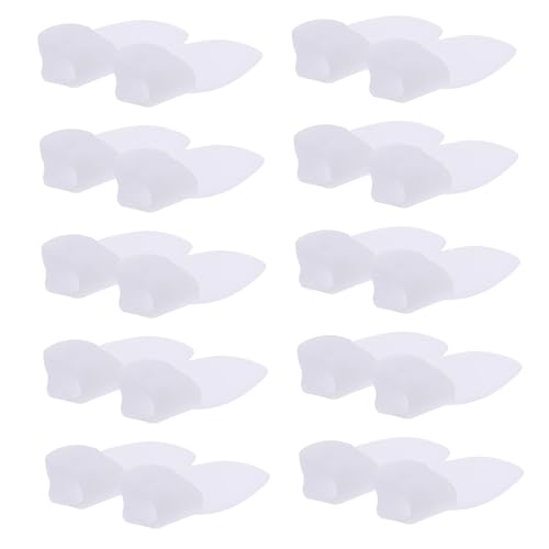 FOMIYES Silicone Toe Correctors Set 10 Pairs Toe Straightener Toe Bunion Relief Foot