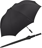 ESPRIT XXL Partnerschirm Golfschirm Automatik - black
