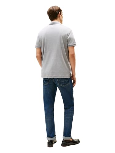 Image of Tommy Hilfiger Mens Short Sleeve Casual Polo Shirts in Regular Fit with Liquid Cotton