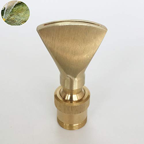 1/2" DN15 3/4" DN20 Brass Duck Tail Jet Fountain Nozzles Beperk waaiervormig Fountain Head Accessoires voor fonteinfonteinen in de tuin - Image 3