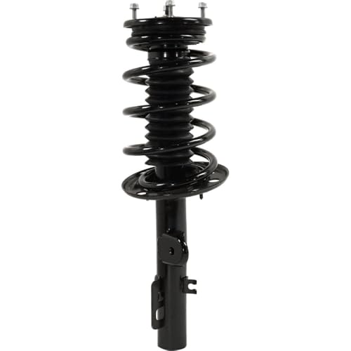 EIDZADK Suspension Shock Absorber and Strut and Spring Assembly Front Right Passenger Side Non-Adjustable AWD with Coil for Ford for Taurus 3.5L 2010-2011