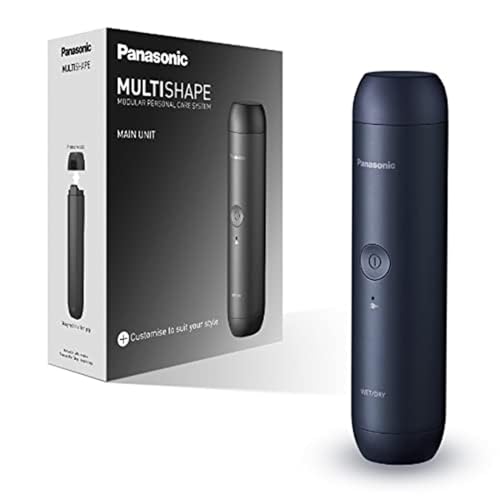 Panasonic ER-CBN1 MULTISHAPE Modular Personal Care system, Main Unit for use with MULTISHAPE Attachments for Beard/Body/Hair & Nose/Ear/Facial Trimmer, with Rechargeable Ni-MH Battery option