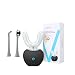 Teeth Whitening V-White 360° Ultrasonic Electric Toothbrush 2019 Model Sonic Tooth Brush for Adults | Rechargeable Portable Automatic LED Light Infrared Protecting for Gums IPX7 Waterproof Hands Free