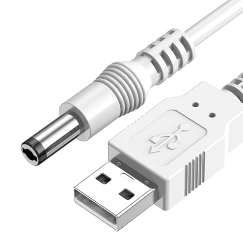 Power Cable Compatible with Hive Hub, Mellbree 2M Replacement Power Supply DC Charger Cable Compatible with Hive Hub, Hive Thermostat,Nano Hive Hub V2