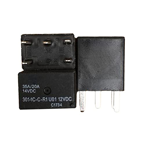 Relé automotriz ultra micro 301-1C-C-R1 U01 de 5 pines con 12V CC 2