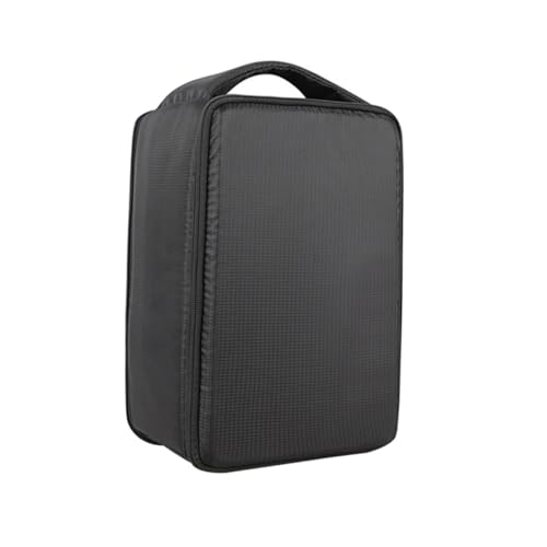 Mochila para cámara réflex con compartimentos desmontables negra 6