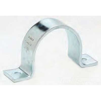 Cooper B-Line 2 Hole Pipe Strap B2400-2ZN Lot of 15