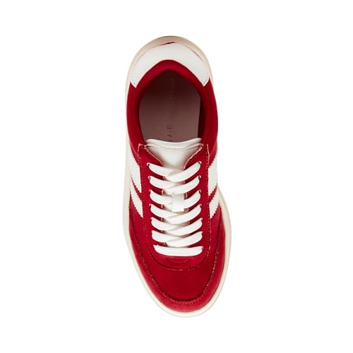 Madden Girl Women's Navida Fashion Sneaker, Red/White, 8.5 - Image 5