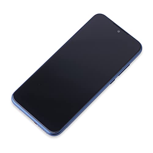 CE CENTAURUS ELECTRONICS Compatible with Motorola Moto E 2020 XT2052DL XT1952-6 LCD Display Touch Screen Glass Digitizer Assembly la pantalla Replacement Blue with Frame.
