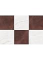 FloorPops x Chris Loves Julia Bonneville Oxblood Peel and Stick Floor Tiles, FP6333