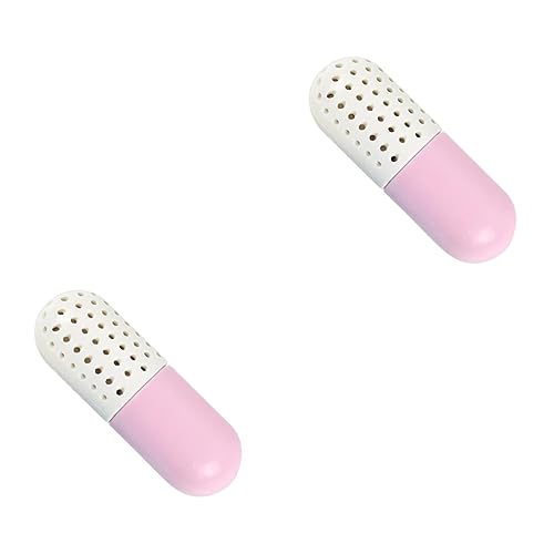 minkissy 2 Piezas Deshumidificador De Zapatos Desodorante De Zapatos Desodorizante Bolas Purificadoras De Aire Secador De Botas Secadores De Botas Removedor De Zapatos Malolientes Rosa