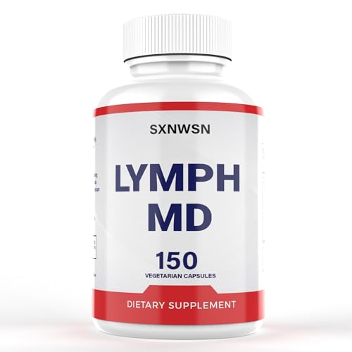SXNWSN Lymph MD Comfort Capsules - Fast-Acting Dandelion & Bromelain Blend | Post-Meal Support for Foodies & Travelers Vegan Gentle Formula (150 Capsules)