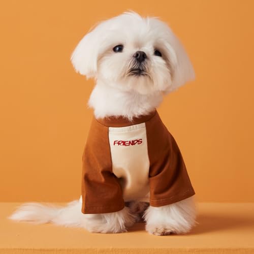 Disfraz de Algodón para Perros AZA Camisa a Cuadros Marrón Mediana miniatura 4