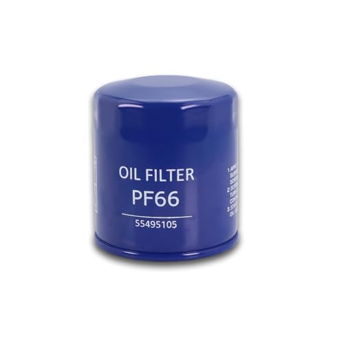PF66 Engine Oil Filter Compatible with Chevy Colorado Suburban Silverado 1500 Tahoe GMC Acadia Sierra 1500 Yukon Cadillac CT4 CT5 CT6 Escalade XT4 (1 pcs)