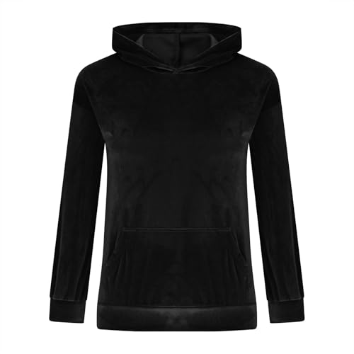 Bidobibo Velvet Hoodies for Girls Oversized Cute Long Sleeve Preppy Sweatshirt Fall Fashion Trendy Hoodie Clothes for Teens4