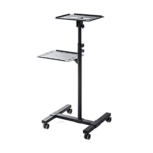 BABETT Projector Stand Universal Projector Stand Bracket with Tray Mounted Universal Wheel Household Bedside Mobile Rotary Lifting Office Conference Room Projector Mount