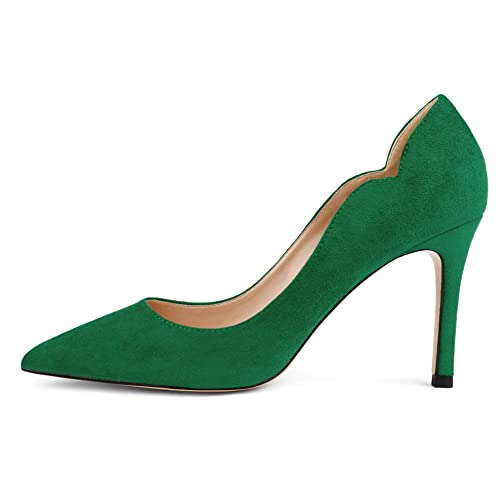 Image of JOY IN LOVE Pumps for Women 3.5 inch Stiletto High Heels Pointy Toe Pumps Shoes