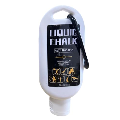 Grip Powder - 50ml Anti-Slip Climbing Chalk Bottle, Performance Griip Enhancer | Gym Grip Powder, Handholds Sports Gear Powder, Athletic Grip Solution, Weightlifting Grip Powder for Powerlifting