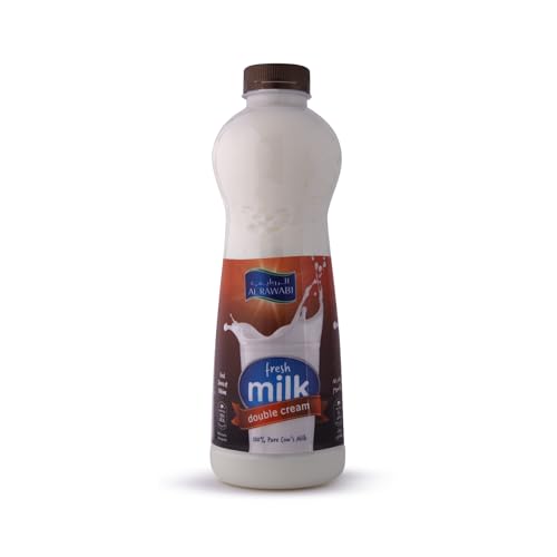 Al Rawabi Fresh Double Cream Milk U.A.E 1 Litre