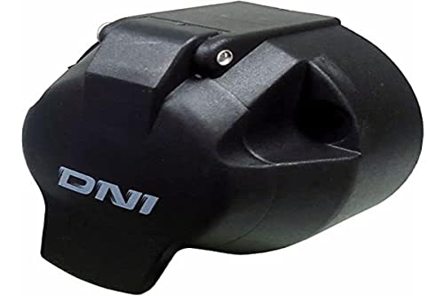 DNI, 8370, Tomada Engate Femea (Fixa) Redonda 6 Polos Polarizada em Nylon