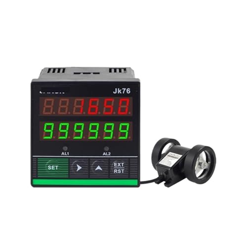 Digital Counter LCD Display Intelligent High Speed Digital Counter, Length Meter, with Total and Batch Count, 6 Digital Length Meter Counter