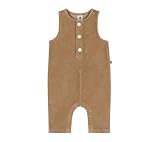 Petit Bateau Combinaison longue bébé en velours uni