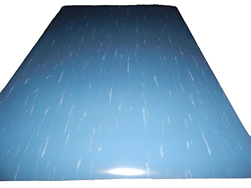 3' X 7' 5/8'' Thick Marmolized Surface Anti Fatigue Matting Industrial Mats.
