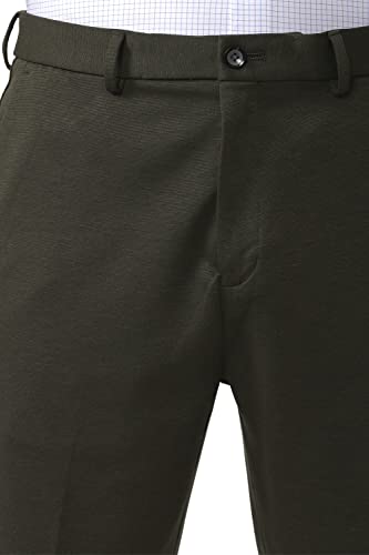 Image of Peter England Men's Carrot Fit Work Utility Pants