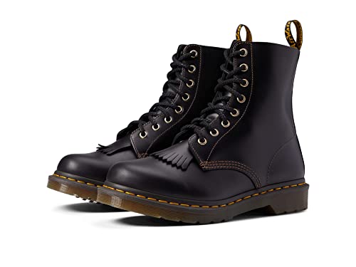 Dr. Martens   8 Eye Boot, Botas de combate, Black Abruzzo Wp,