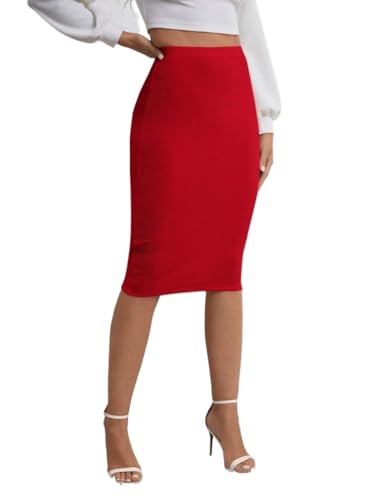 Elegant Solid Color Back Zipper Bodycon Mini Skirt 2025 Fashion Skirts for Women