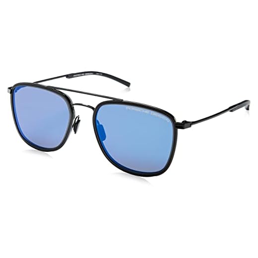 Porsche P8692 Gafas de Sol, Black, 56 para Hombre