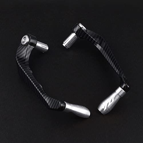 Protège-mains moto argent pour guidon de YZF R1 R6 2005-2013