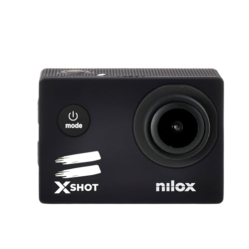 Nilox, Action Cam XShot, Action Camera Risoluzione 12Mp, Schermo LCD