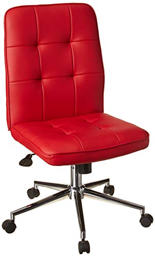 Boss Office Products Mellennial Modern Home Office Chair Without Arms In Red Medium #TOP22