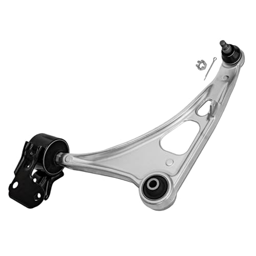 Image of Detroit Axle - Front Control Arms Tie Rods for Acura MDX Honda Passport Pilot Ridgeline 2 Lower Control Arms with Ball Joints Assembly 2 Outer Tie Rods 2019 2020 2021 Replacement