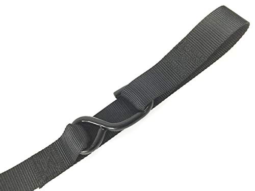 Set of 4 Heavy Duty Ratchet Tie Down Straps 7'-8' Truck Trailer Hauling Polaris ATV Side by Sides 1.5" Inch Wide Strap Harley Motorcycle Handlebar Rubber Coated Hooks Clips or Soft Loop Loops Attached
